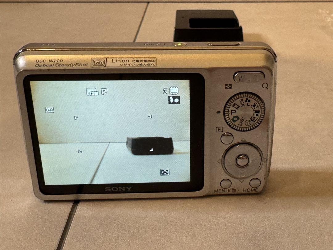 Sony Cyber-Shot Compact Digital Camera DSC-W220 Silver
