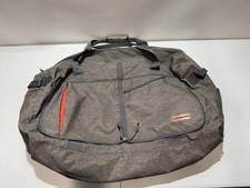 CANWAY TRAVEL DUFFEL BAG FOLDABLE WEEKENDER BAG LARGE GRAY