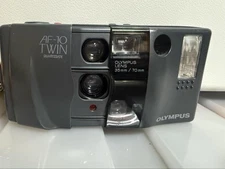 Olympus AF-10 TWIN Black 35mm Point & Shoot Camera Tested