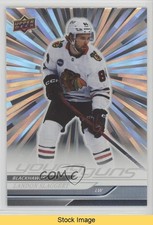 2024-25 Upper Deck Series 1 Young Guns Outburst Silver Landon Slaggert READ 0o45