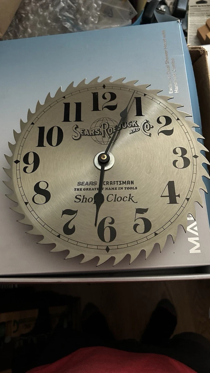 Craftsman Saw Blade Clock for sale | eBay