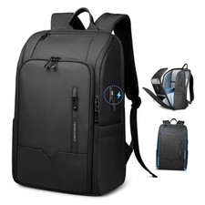 Business Backpack Computer Bag for 17 Inch Laptop for Men Women with USB