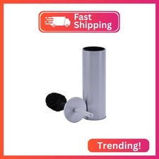 Deep  Sturdy Toilet Bowl Brush with Holder - Durable Scrubbing - Toilet Cleaner