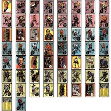 1961-62 Topps Hockey COMPLETE PARTIAL SET (57/66) Hull Mikita Rookies NICE! 