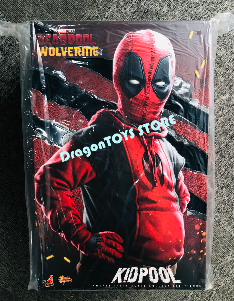 Ready! New Hot Toys MMS763 Deadpool & Wolverine Kidpool 1/6 Action