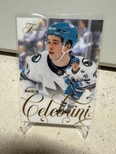 2025-26 Upper Deck Flair Macklin Celebrini Base San Jose Sharks #106
