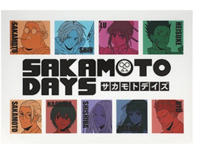 SAKAMOTO DAYS Characters Plastic Poster IK#1 Sakamoto Days 2025