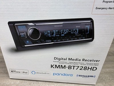 Kenwood KMM-BT728HD 4V PREOUT II 13-band EQ II HD Radio II Mp3/USB II BLUETOOTH 