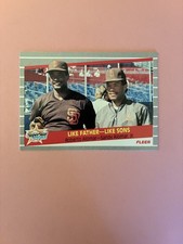 Click to enlarge Like Father -- Like Son (Roberto Alomar / Sandy Alomar, Jr.)