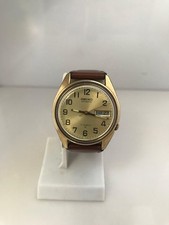 Vintage Seiko Automatic 7009-8129 Day Date Watch Full Working