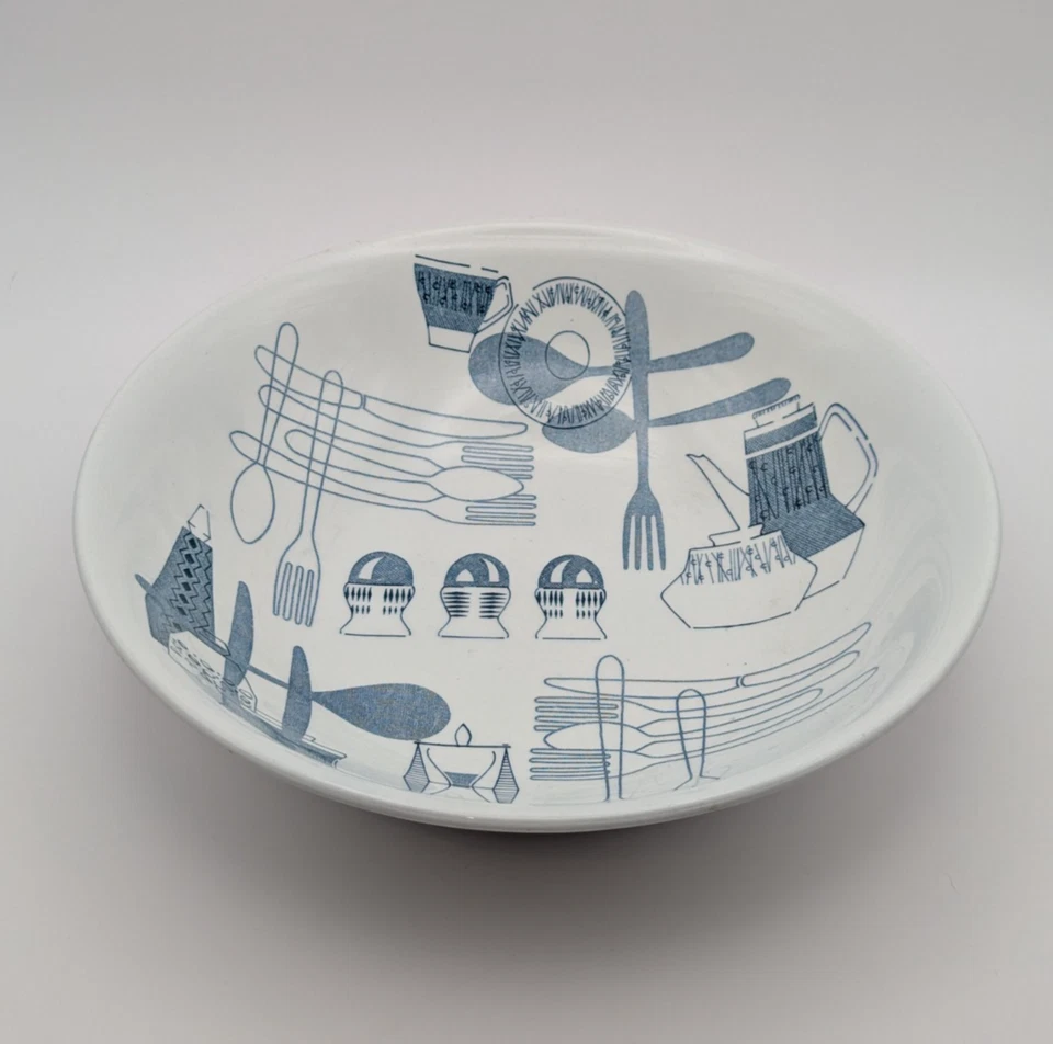 Vintage Barker Bros Fiesta Ironstone Salad Fruit Bowl Retro 1960s - Image 4 of 4