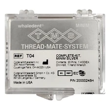 *1-Pack* Coltene MINIM TMS Thread Mate System Complete 0.021" x 0.157" Kit T04