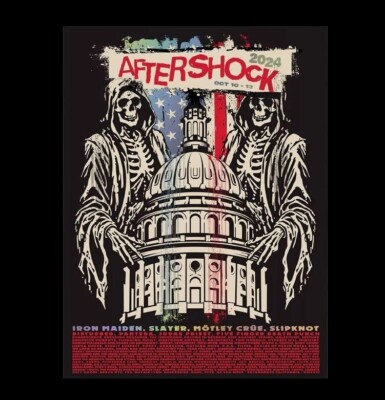 Aftershock 2024 Powers To Be Screen rePrint Poster | eBay