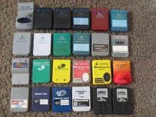 Choose Your Own Sony PlayStation 1 or Sony PlayStation 2 Memory Card PS1 PS2 Lot