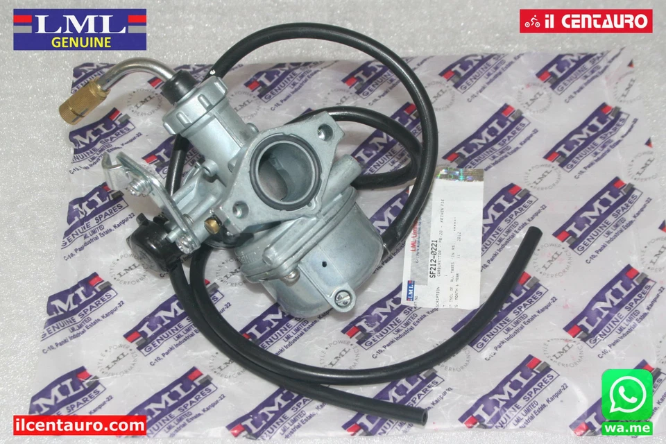 SF212-0221 CARBURATORE KEIHIN Ø 20 ORIGINALE LML STAR 200 4T - Immagine 2 di 4