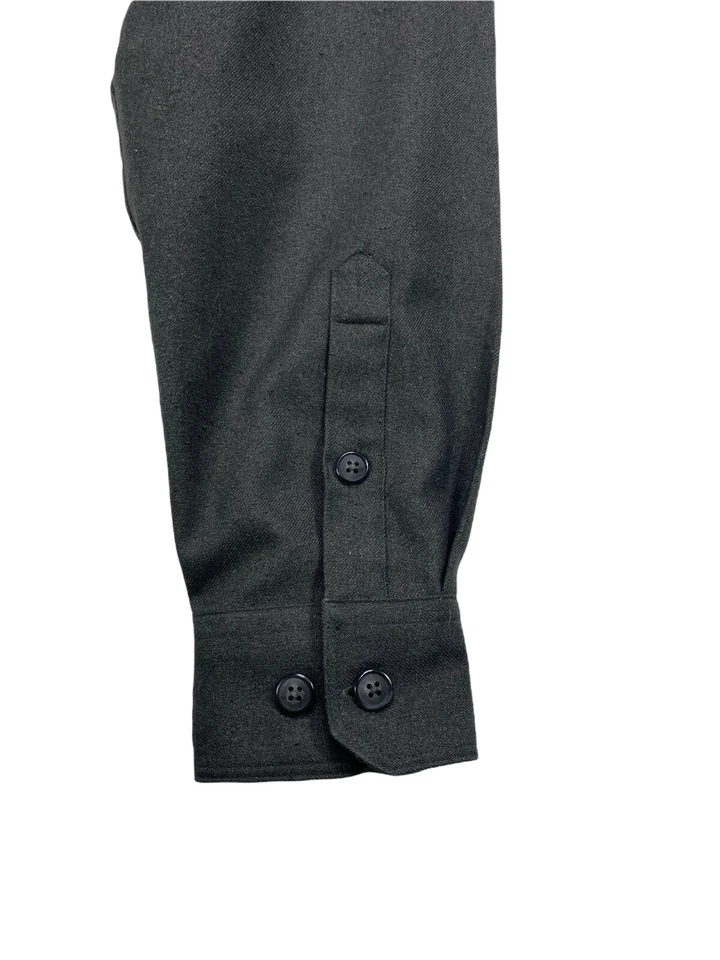 Camisa John Henry Fleece City Dressing Botón Delantero Para Hombre Talla L Gris Carbón Foto 3 de 4