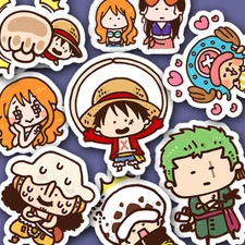 One Piece Stickers - Kawaii Stickers Journal, Diary Stickers, Anime Stickers