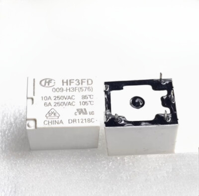 5PCS HF3FD 009-H3F POWER RELAY 4 PINS 9V HF3FD 009-H3F POWER RELAY 4 PINS 9V