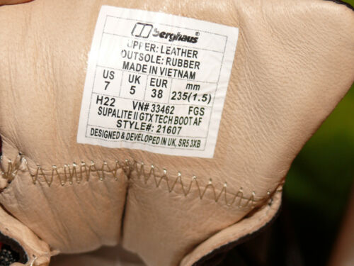 Trekking shoes hiking boots size 37.5 / 38 brown leather with GoreTex - RRP €249.00 - Picture 7 of 7