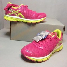 Size 5.5 or 6 asics Girl's Gel-Lyte33 Raspberry Running Shoes NIB NEW