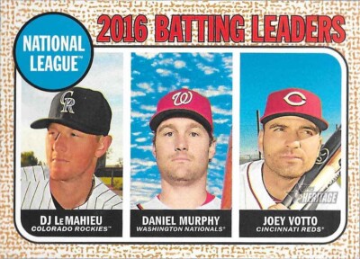 2017 Topps Heritage Base (#1-#200) - U PICK - COMPLETE YOUR SET!