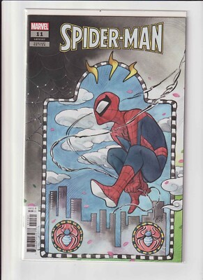 Spider-Man #11 (2023) Peach Momoko Variant / Origin of Spider-Boy