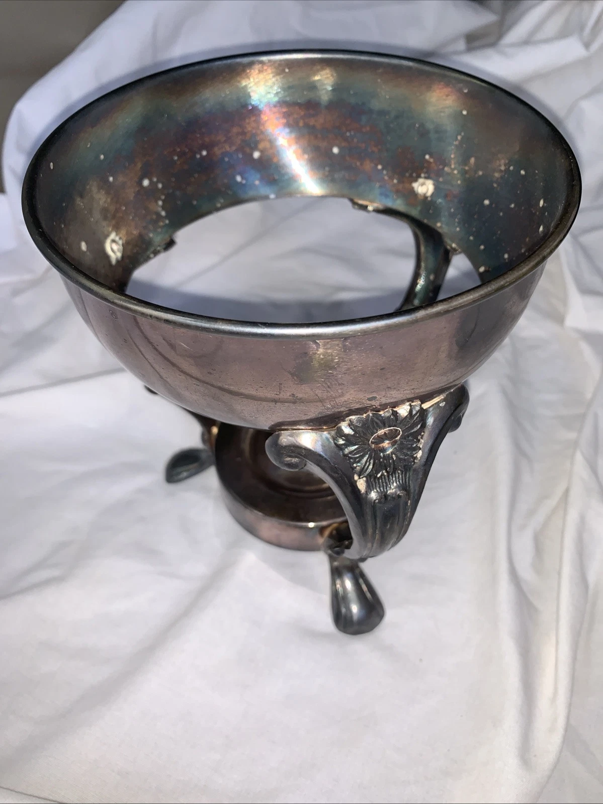 Vintage Raimond Silver Plated Warming Stand