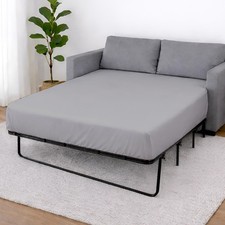 1 Piece Sleeper Sofa Fitted Sheet Queen Size, Premium Quality 100 Egyptian C...