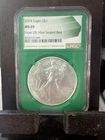 2024 American Eagle MS 69 (Brilliant Uncirculated) 1 Oz Pure Silver .999 NGC 1 $
