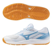 Mizuno Cyclone Speed 5 Unisex Badminton Shoes Indoor Shoes White NWT V1GA258058