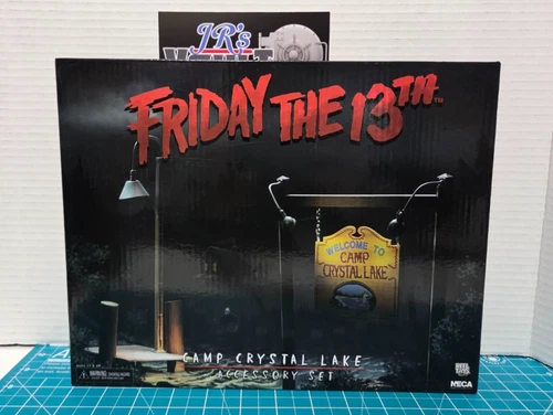 NECA Friday the 13th Camp Crystal Lake Diorama Accessory Set Sealed