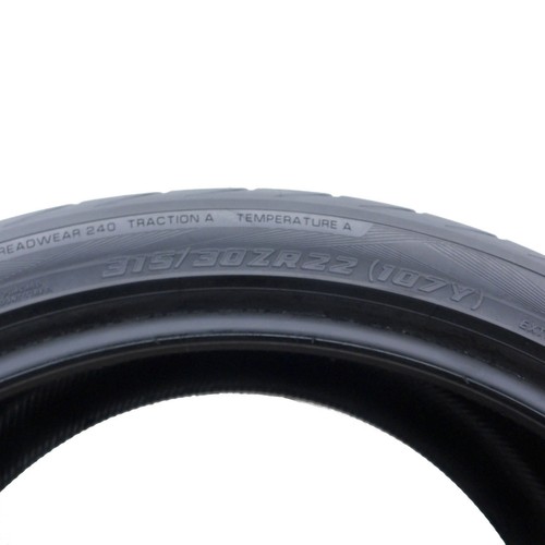 315 30 22 1x YOKOHAMA 315/30 ZR22 107Y XL Advan Sport Sommerreifen 2021 6mm - Bild 4 von 7