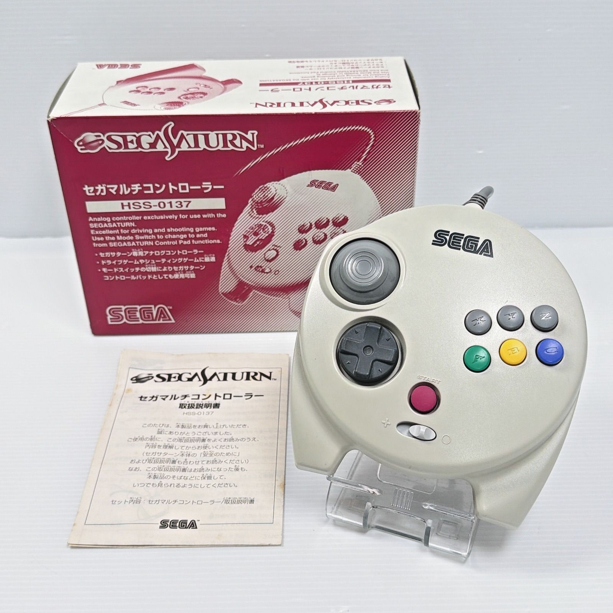 Sega Saturn HSS-0137 Controller 3D Multi セガサターン SEGA Pad SS