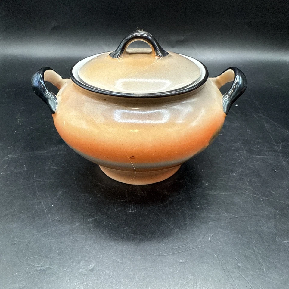 Vintage Noritake Creamer and Lidded Sugar W/ Salt And Pepper Underplate - image 3 of 4