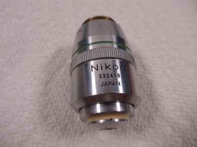 Nikon Fluor 20x 0.75 Microscope Objective Lens Fluorite