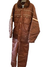Vintage Sears Work Leisure Suit Brown