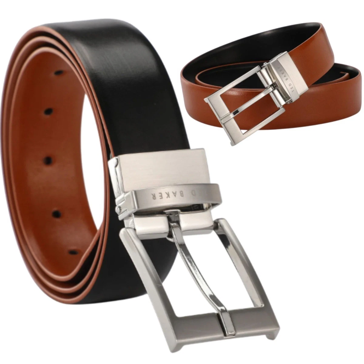 Ted Baker Leather Black Belts for Men for sale | eBay
