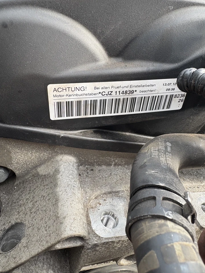 AUDI A3 TDI SPORT MK3 2012-2016 Complete Diesel Engine *CJZ 114839  - Image 2 of 4