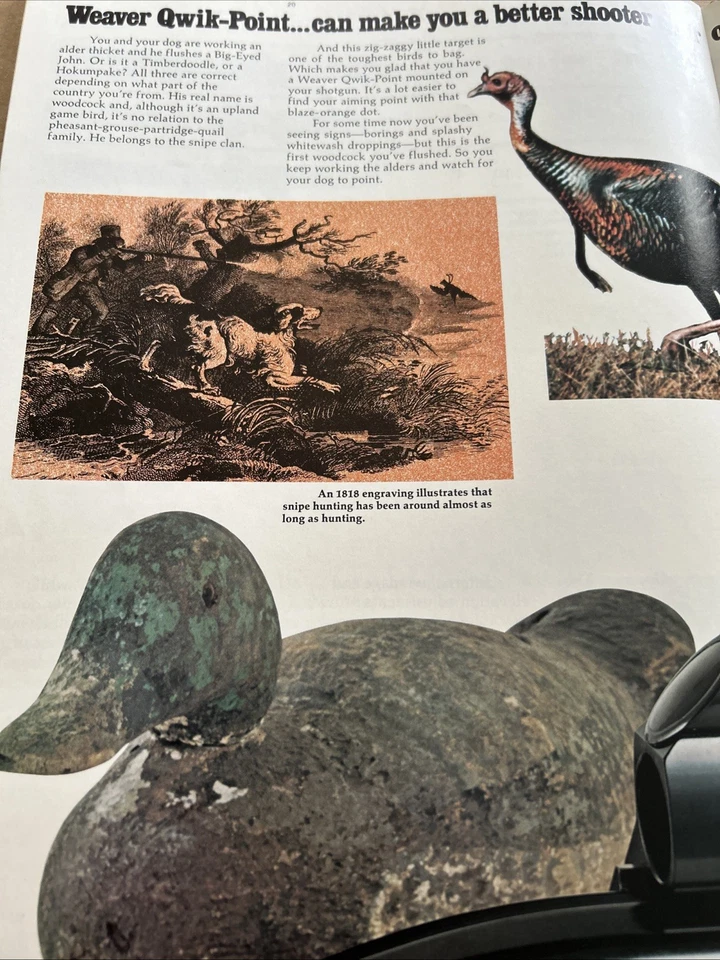 1974 WEAVER RIFLESCOPE  CATALOG, GREAT AMERICAN SCOPE CATALOG - Image 3 of 3