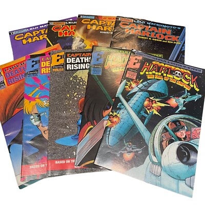 Captain Harlock Lot 9 Eternity 1991 Matsumoto Death Shadow Rising Fall Of Empire