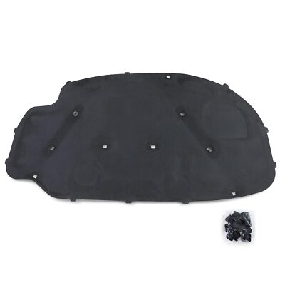 Motorhaubendämmung Dämmmatte mit Clips für VW Golf 5 1K1 1K5 03-08