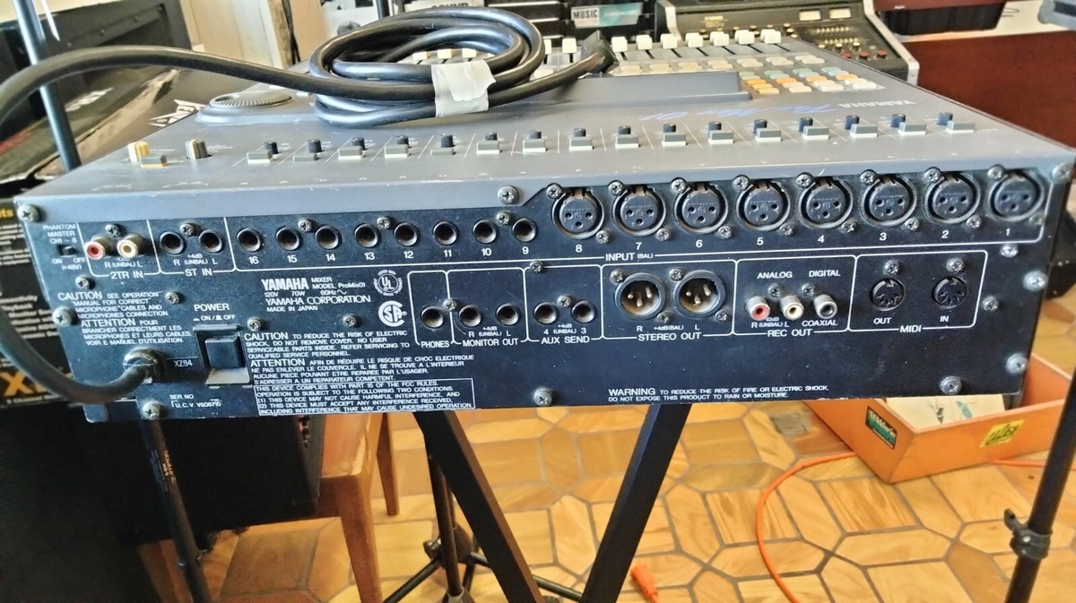 Yamaha ProMix01 16 Channel Digital Mixer Programmable Audio Mixing