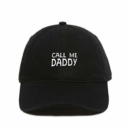 Call Me Daddy Baseball Cap Embroidered Cotton Adjustable Dad Hat