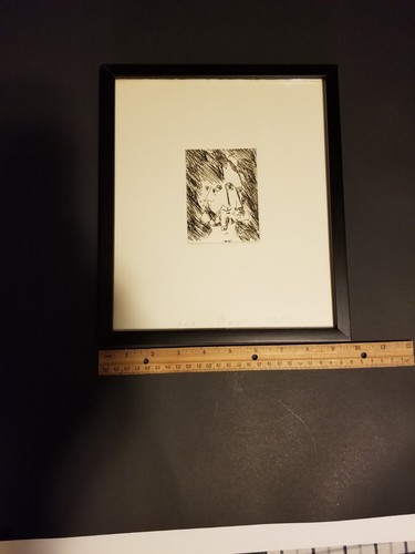 Lucio Pozzi Original Gerahmt 1982 - Bild 12 von 12