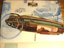 1954 1955 Mercedes-Benz 180D Brochure, Original VG