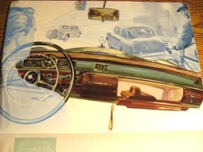 1954 1955 Mercedes-Benz 180D Brochure, Original VG