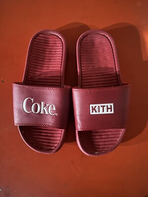 Kith x Coca Cola slides Kith X Coca Cola Coke Slides Sandals Slip On Mens Size 7 100  main image 2