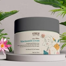 Korean Skin Care Face Moisturizer for Dull Dry Skin Redness, Spots K Beauty 50g