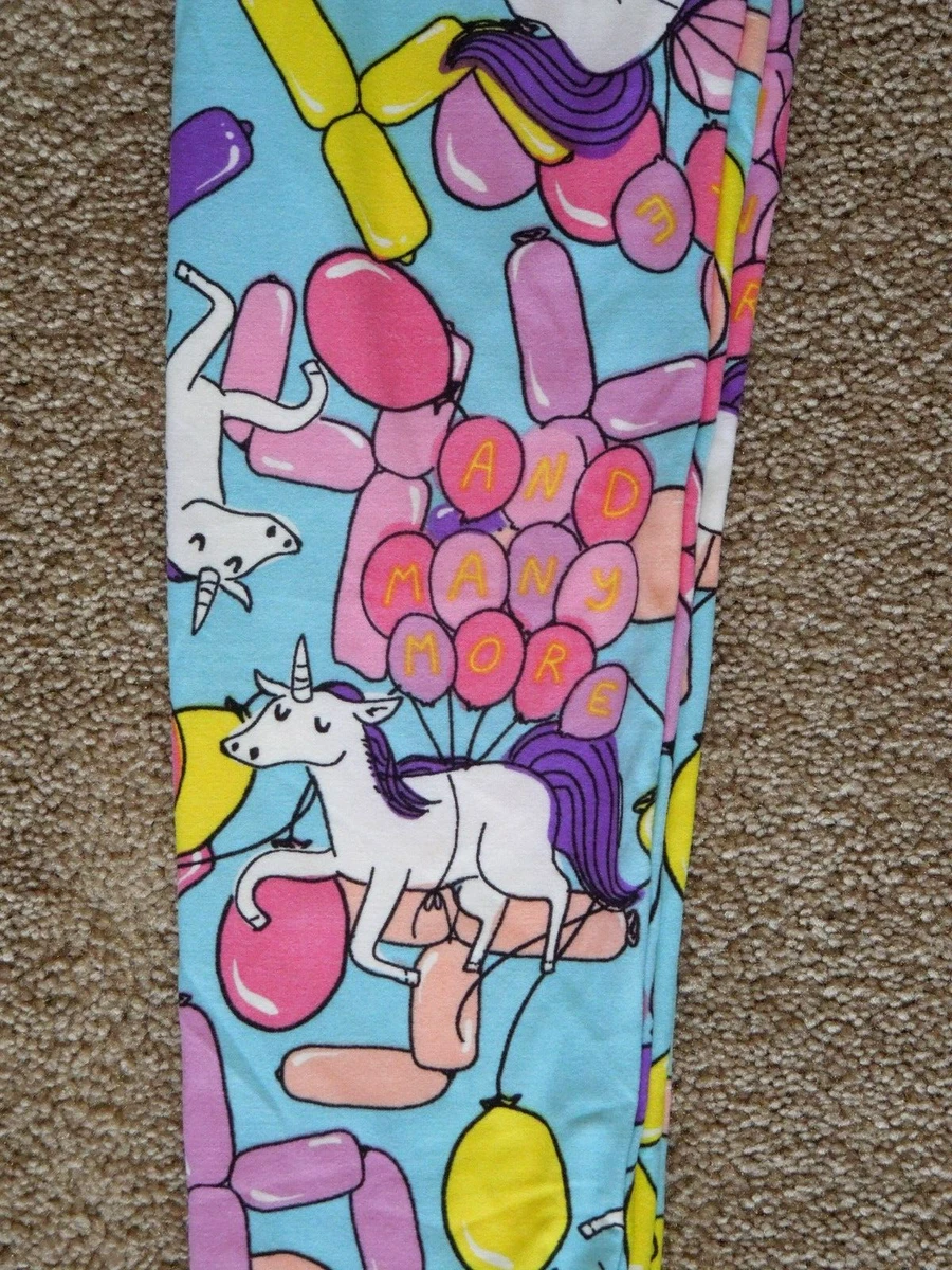 LuLaRoe ~ OS ~ 4th BIRTHDAY PARTY Balloon Unicorn ~ Leggings