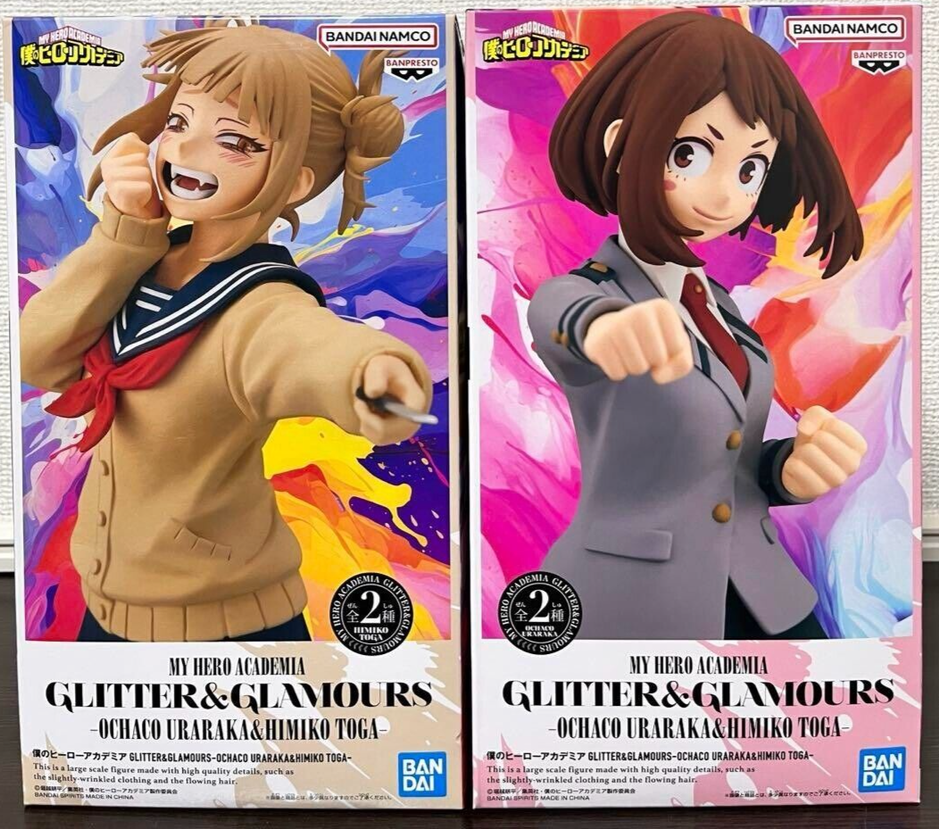 My Hero Academia GLITTER & GLAMOURS OCHACO URARAKA ＆ HIMIKO TOGA